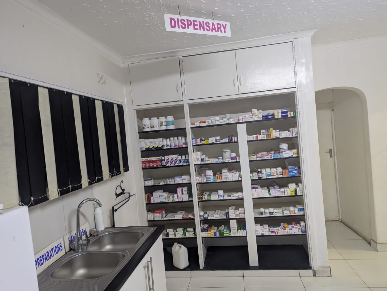 Professional Pharmacy Interior